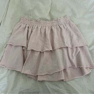 Aerie Skirt- sweatshirt material and comfy! size large new worn once